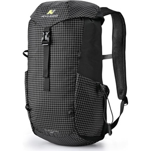 image:imageN NEVO RHINO 16L Hiking amp Commuter Backpack Lightweight Daypack for Men Women Breathable Backpanel Hydration Port Outdoor Backpack for Camping TravelBlack