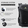 image:imageN NEVO RHINO 12L Hydration Backpack for Trail Running Lightweight Running Backpack with 2 TPU 500ML Soft Flask Running Vest for Women MenBlack