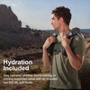 image:imageN NEVO RHINO 12L Hydration Backpack for Trail Running Lightweight Running Backpack with 2 TPU 500ML Soft Flask Running Vest for Women MenWhite