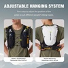 image:imageN NEVO RHINO 12L Trail Running Hydration Vest for Women Men Lightweight Runners Vest with 2 TPU 500ML Soft Flasks Hydration Backpack for Race MarathonLarge