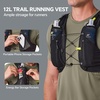 image:imageN NEVO RHINO 12L Trail Running Hydration Vest for Women Men Lightweight Runners Vest with 2 TPU 500ML Soft Flasks Hydration Backpack for Race MarathonSmall