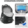image:imageN NEVO RHINO 20L Hiking Internal Frame Backpack for Men Women Small Travel Backpack Waterproof Backpack with Rain CoverBlack