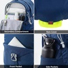 image:imageN NEVO RHINO 20L Hiking Internal Frame Backpack for Men Women Small Travel Backpack Waterproof Backpack with Rain CoverBlue