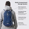 image:imageN NEVO RHINO 20L Hiking Internal Frame Backpack for Men Women Small Travel Backpack Waterproof Backpack with Rain CoverBlue