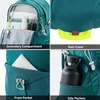 image:imageN NEVO RHINO 20L Hiking Internal Frame Backpack for Men Women Small Travel Backpack Waterproof Backpack with Rain CoverDark Green