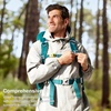 image:imageN NEVO RHINO 35L Internal Frame BackpackWomen Mens Backpacking Backpack with Rain Cover305 Liter Lightweight Hiking Backpacking Packs for CampingHikingTravelingDark Green