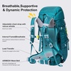 image:imageN NEVO RHINO 35L Internal Frame BackpackWomen Mens Backpacking Backpack with Rain Cover305 Liter Lightweight Hiking Backpacking Packs for CampingHikingTravelingDark Green