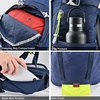image:imageN NEVO RHINO 40L Internal Frame Hiking Backpack for Men Women with Rain Cover Lightweight Outdoor Backpacking Backpack for Camping Hiking TravelingBlue