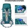 image:imageN NEVO RHINO 40L Internal Frame Hiking Backpack for Men Women with Rain Cover Lightweight Outdoor Backpacking Backpack for Camping Hiking TravelingDark Green