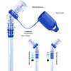image:imageN NEVO RHINO Hydration Bladder 2L3LWater Reservoir for Hiking Backpack Leak Proof Water Storage BladderBPAFree Water Pouch Hydration Pack for Camping Cycling Running2Lwith clean kitblue