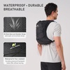 image:imageN NEVO RHINO Lightweight Hydration BackpackHiking Backpack with 2L Water BladderHydropack Water Backpack for Cycling Running Trail RaveBlack