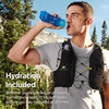 image:imageN NEVO RHINO Running Hydration Vest with 2 TPU 500ml Soft Flask for Men Women Lightweight Adjustable Water Backpack for Trail Running Hikingblack