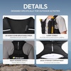 image:imageN NEVO RHINO Running Hydration Vest with 2 TPU 500ml Soft Flask for Men Women Lightweight Adjustable Water Backpack for Trail Running Hikingblack