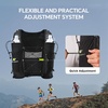 image:imageN NEVO RHINO Running Hydration Vest with 2 TPU 500ml Soft Flask for Men Women Lightweight Adjustable Water Backpack for Trail Running Hikingblack