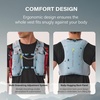 image:imageN NEVO RHINO Running Vest for Women Men 5L Lightweight Running Hydration Vest with 2 TPU 500ml Soft Flask Breathable Hydration Backpack for Trail Running Hiking Shorter Runsblue