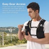 image:imageN NEVO RHINO Running Vest for Women Men Hydration Vest with 2 TPU 500ML Soft Flask Lightweight Breathable Hydration Backpack for Trail RunningBlack