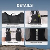 image:imageN NEVO RHINO Running Vest for Women Men Hydration Vest with 2 TPU 500ML Soft Flask Lightweight Breathable Hydration Backpack for Trail RunningBlack