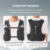 image:imageN NEVO RHINO Running Vest for Women Men Hydration Vest with 2 TPU 500ML Soft Flask Lightweight Breathable Hydration Backpack for Trail RunningBlack