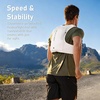 image:imageN NEVO RHINO Running Vest for Women Men Hydration Vest with 2 TPU 500ML Soft Flask Lightweight Breathable Hydration Backpack for Trail RunningWhite