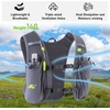 image:imageHydration Running Vest for Women Water Vest Backpack 5L Small Lightweight Hydration Pack Mini Vest Women for Hiking Trail Marathon Race Pack with 15L Water BladderDark Gray