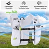 image:imageHydration Running Vest for Women Water Vest Backpack 5L Small Lightweight Hydration Pack Mini Vest Women for Hiking Trail Marathon Race Pack with 15L Water BladderWhite