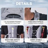 image:imageN NEVO RHINO 55L Running Vest for Women Men Lightweight Hydration Vest with 15L Water Bladder Breathable Water Backpack for Hiking Marathon Runninggray
