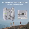 image:imageN NEVO RHINO Running Vest with Water Bladder 15 Liter Small Hydration Water Vest Lightweight Hydration Pack MultiPocket 11x  for Hiking Race Trail Marathon for Women MenGray