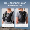 image:imageN NEVO RHINO Running Vest with Water Bladder 15 Liter Small Hydration Water Vest Lightweight Hydration Pack MultiPocket 11x  for Hiking Race Trail Marathon for Women MenBlack