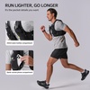image:imageRunning Hydration Vest for Women Men Lightweight Water Vest with 2 TPU 250ML Soft Flask Adjustable Chest Straps Hydration Backpack for Shorter RunsBlack