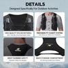 image:imageRunning Hydration Vest for Women Men Lightweight Water Vest with 2 TPU 250ML Soft Flask Adjustable Chest Straps Hydration Backpack for Shorter RunsBlack