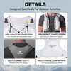 image:imageRunning Hydration Vest for Women Men Lightweight Water Vest with 2 TPU 250ML Soft Flask Adjustable Chest Straps Hydration Backpack for Shorter RunsWhite
