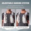 image:imageRunning Hydration Vest for Women Men Lightweight Water Vest with 2 TPU 250ML Soft Flask Adjustable Chest Straps Hydration Backpack for Shorter RunsWhite