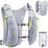 image:imageN NEVO RHINO 55L Running Vest for Women Men Lightweight Hydration Vest with 15L Water Bladder Breathable Water Backpack for Hiking Marathon Runninggray