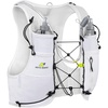 image:imageN NEVO RHINO Running Hydration Vest with 15L Water Bladder amp Dual 500ml Soft Flask for Men WomenAdjustable Lightweight 5L Water Backpack for Hiking Trail Running Marathon CyclingWhite