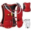image:imageN NEVO RHINO Running Vest with Water Bladder 15 Liter Small Hydration Water Vest Lightweight Hydration Pack MultiPocket 11x  for Hiking Race Trail Marathon for Women MenRed