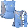 image:imageN NEVO RHINO Small Running Vest for Women Lightweight Hydration Vest with Water Bladder 15 Liter Hydration Backpack for Trial Hiking Cycling JoggingLight Blue