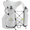 image:imageRunning Hydration Vest for Women Men Lightweight Water Vest with 2 TPU 250ML Soft Flask Adjustable Chest Straps Hydration Backpack for Shorter RunsWhite