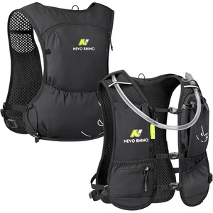 image:imageN NEVO RHINO Small Running Vest for Women Lightweight Hydration Vest with Water Bladder 15 Liter Hydration Backpack for Trial Hiking Cycling JoggingBlack