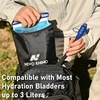 image:imageN NEVO RHINO 2PCS Water Bladder Insulator Bag Protective Cooler Bag for 2L3L Hydration Bladders Insulated Water Bladder Sleeve Keeps Water Cool amp Protects Bladders Bladder is NOT Included3L Black  Grey
