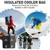 image:imageN NEVO RHINO 2PCS Water Bladder Insulator Bag Protective Cooler Bag for 2L3L Hydration Bladders Insulated Water Bladder Sleeve Keeps Water Cool amp Protects Bladders Bladder is NOT Included2L Black  Grey