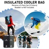 image:imageN NEVO RHINO 2PCS Water Bladder Insulator Bag Protective Cooler Bag for 2L3L Hydration Bladders Insulated Water Bladder Sleeve Keeps Water Cool amp Protects Bladders Bladder is NOT Included3L Black  Grey