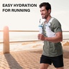 image:imageN NEVO RHINO 350ml500ml TPU Soft Flask with Straw for Hydration Vest Pack Collapsible Water Bottle for Running Trail Hiking Cycling Marathon Camping169 Ounces