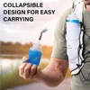 image:imageN NEVO RHINO 350ml500ml TPU Soft Flask with Straw for Hydration Vest Pack Collapsible Water Bottle for Running Trail Hiking Cycling Marathon Camping169 Ounces