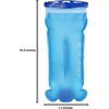 image:imageN NEVO RHINO Hydration Bladder 2L3L with Bladder Insulator Water Bladder for Hiking Backpack Leakproof Water Pouch BPAFree Water Reservoir Hydration Pack for Hiking Running Camping Cycling Skiing2 Liters