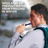 image:imageN NEVO RHINO Hydration Bladder 2L3L with Bladder Insulator Water Bladder for Hiking Backpack Leakproof Water Pouch BPAFree Water Reservoir Hydration Pack for Hiking Running Camping Cycling Skiing3 Liters