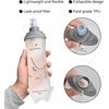 image:imageN NEVO RHINO Soft Flask 17oz500ml 2PCS TPU Running Water Bottle for Running Vest and Hydration Backpack Leakproof BPAFree Collapsible Water Bottles for Hiking Cycling Marathon2500mlWhite