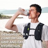 image:imageN NEVO RHINO Soft Flask 17oz500ml 2PCS TPU Running Water Bottle for Running Vest and Hydration Backpack Leakproof BPAFree Collapsible Water Bottles for Hiking Cycling Marathon2500mlWhite