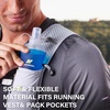 image:imageN NEVO RHINO Soft Flask 17oz500ml 2PCS TPU Running Water Bottle for Running Vest and Hydration Backpack Leakproof BPAFree Collapsible Water Bottles for Hiking Cycling Marathon2500mlBlue