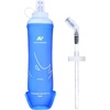 image:imageN NEVO RHINO 350ml500ml TPU Soft Flask with Straw for Hydration Vest Pack Collapsible Water Bottle for Running Trail Hiking Cycling Marathon Camping169 Ounces