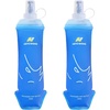 image:imageN NEVO RHINO Soft Flask 17oz500ml 2PCS TPU Running Water Bottle for Running Vest and Hydration Backpack Leakproof BPAFree Collapsible Water Bottles for Hiking Cycling Marathon2500mlBlue
